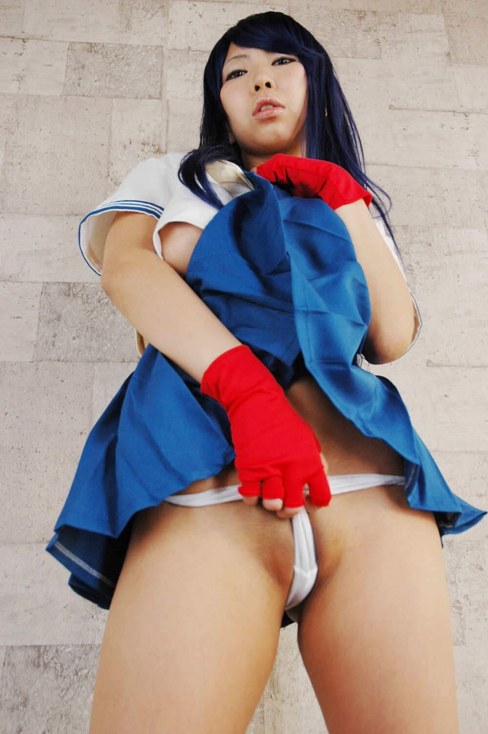 [Cosplay] Ikkitousen  Big Boobs Kanu Unchou PART 4
